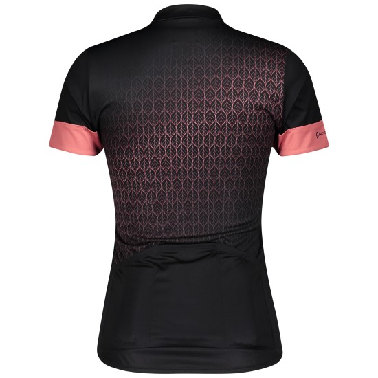 Джемпер жен. (веломайка) SCOTT Gravel Contessa Sign. к/рук black/nitro purple