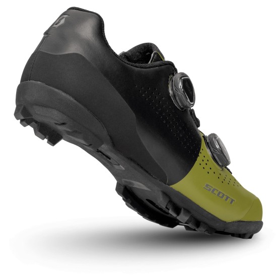 Велообувь SCOTT Gravel Tuned (matt black/savanna green)