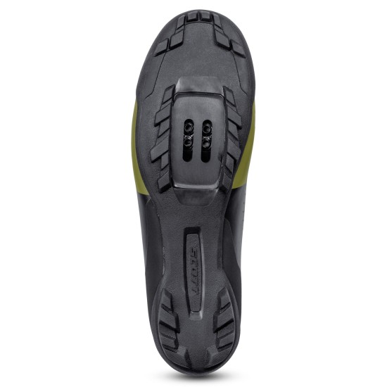 Велообувь SCOTT Gravel Tuned (matt black/savanna green)