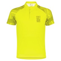 Джемпер SCOTT JR RC Team к/рук (sulphur yellow/black)