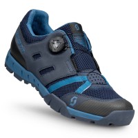 Велообувь контактная SCOTT Sport Crus-r Boa (dark blue/light blue)